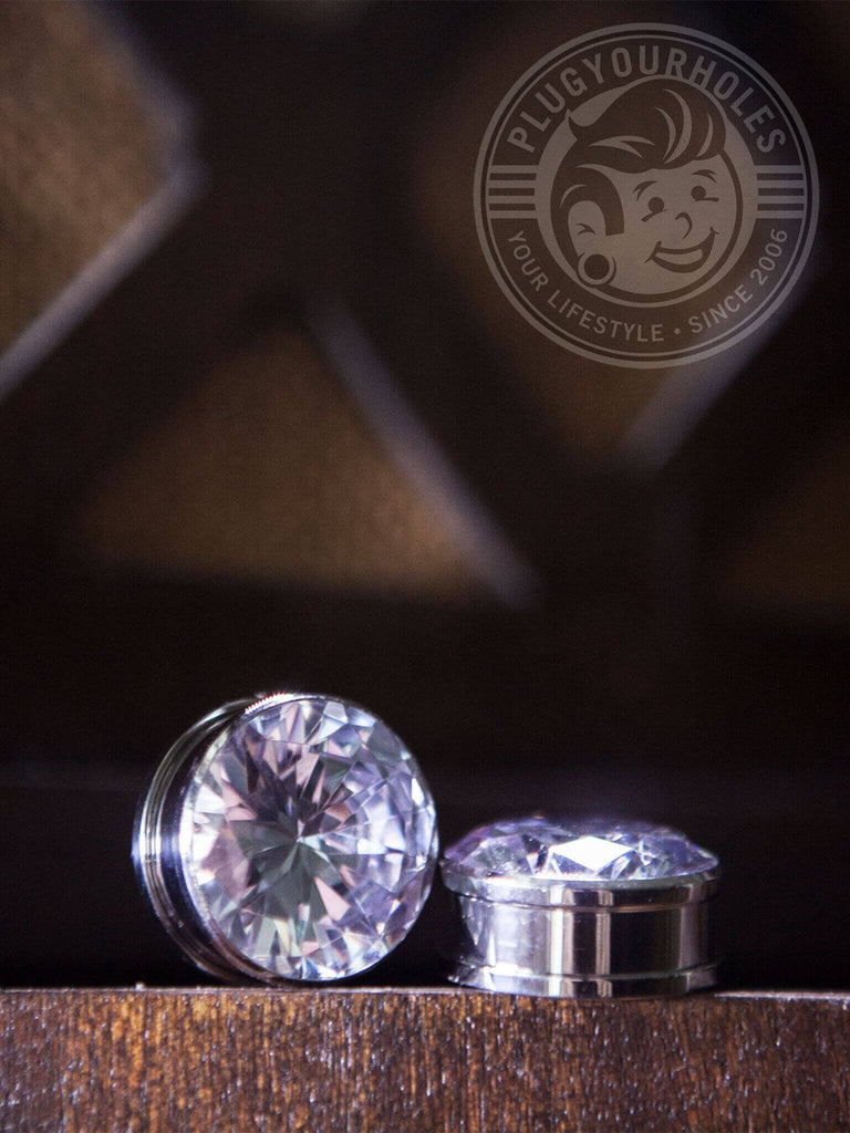 Big Bling Threaded Steel Plugs