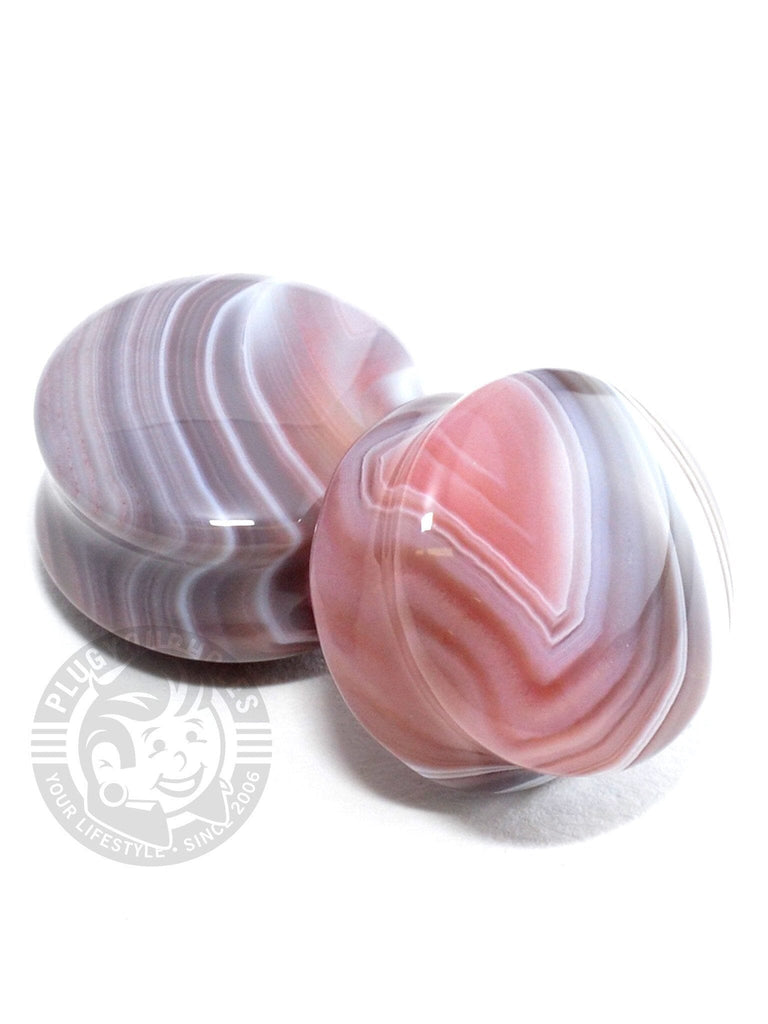Botswana Agate Stone Plugs
