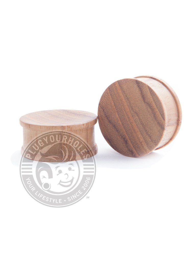 Teak Concave Wood Plugs