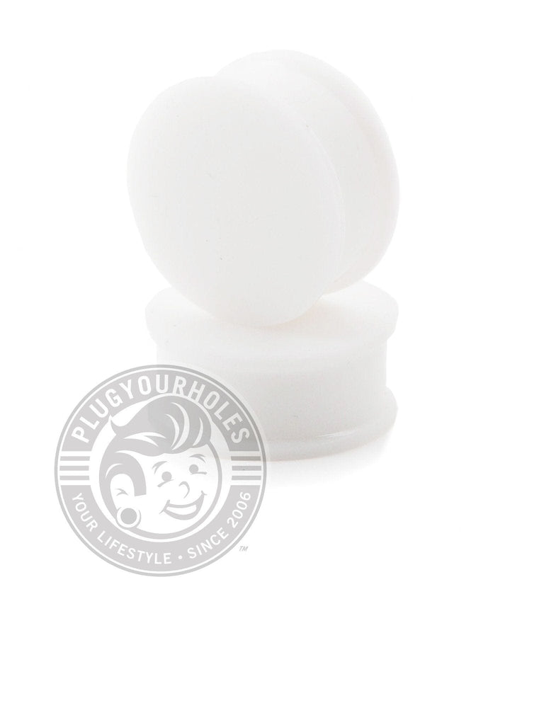 White Silicone Plugs