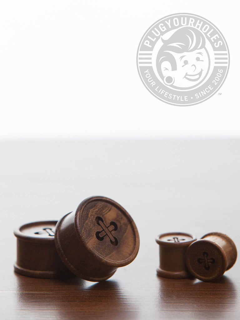 Button Wood Plugs