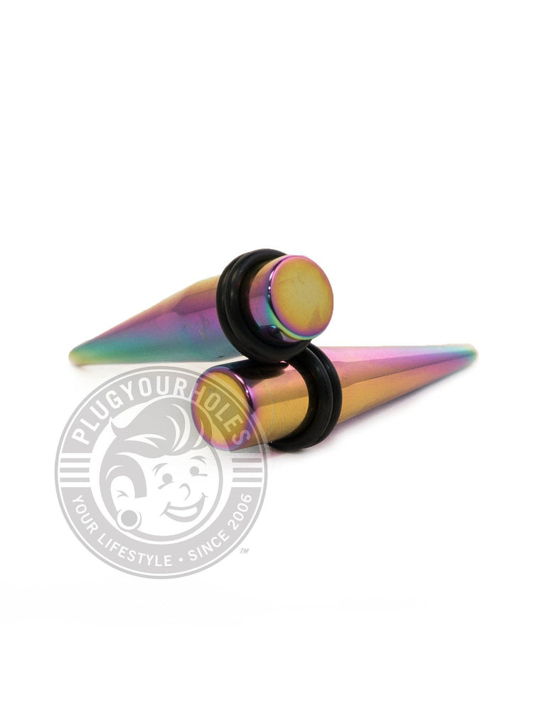 Oil Slick Steel Tapers